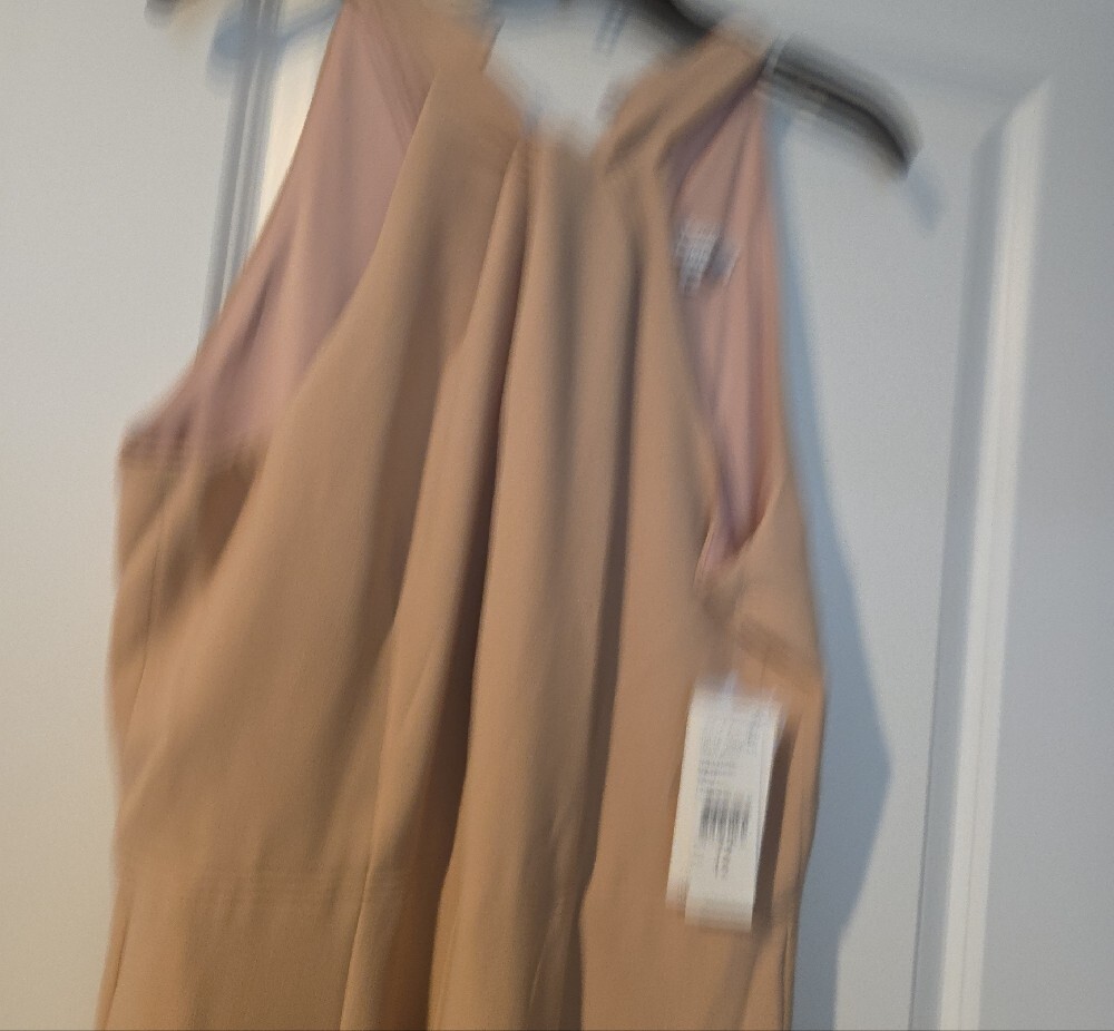 julia jordan Sleeveless Wide-Leg Jumpsuit in Beige Taupe - Picture 10 of 15